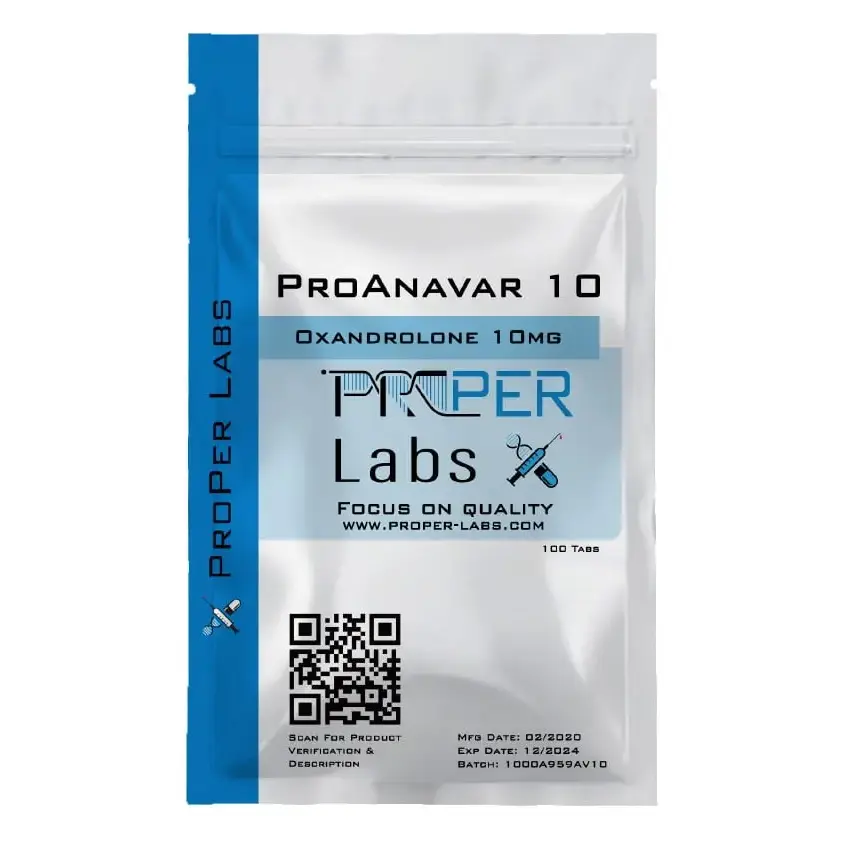 Proper Labs Anavar 10mg x 100 tablets