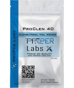 Proper Labs Clenbuterol 40mcg x 100 tablets