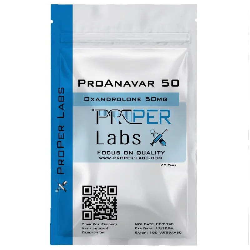 Proper Labs Anavar 50mg x 60 tablets