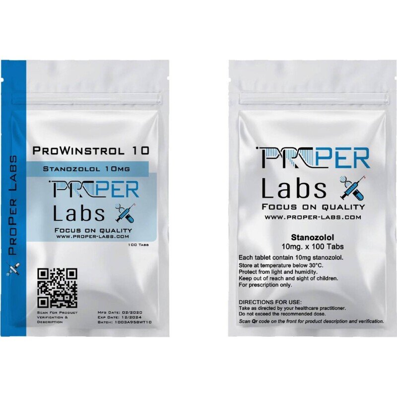 Proper Labs Winstrol 10mg x 100 tablets