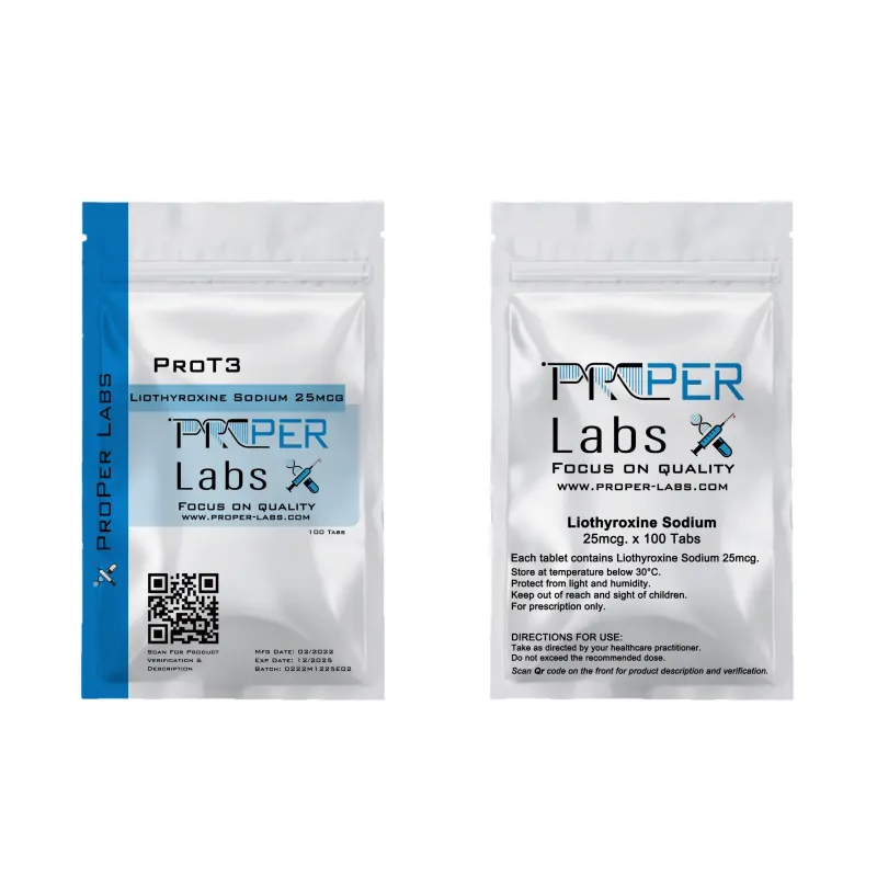 Proper Labs T3 25mcg x 100 tablets